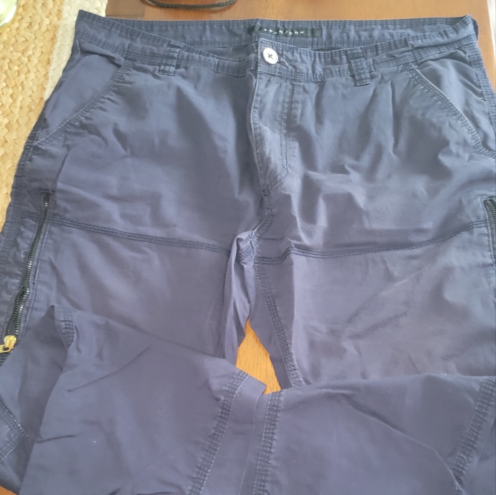 Sean John Navy Cargo Pants